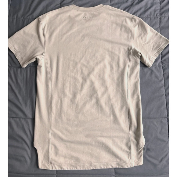 Bylt Lot of 4 Large The Axis Tee Short Sleeve Crew Black Navy Gray White Nice - Picture 8 of 16